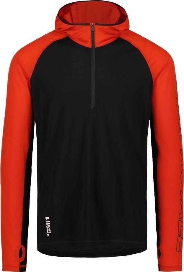 Temple Merino Air-Con Hood - Mens - Retro Red / Black 1