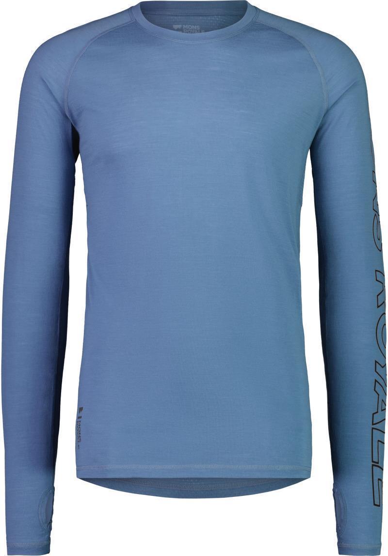 Temple Merino Air-Con LS - Mens - Blue Slate 1