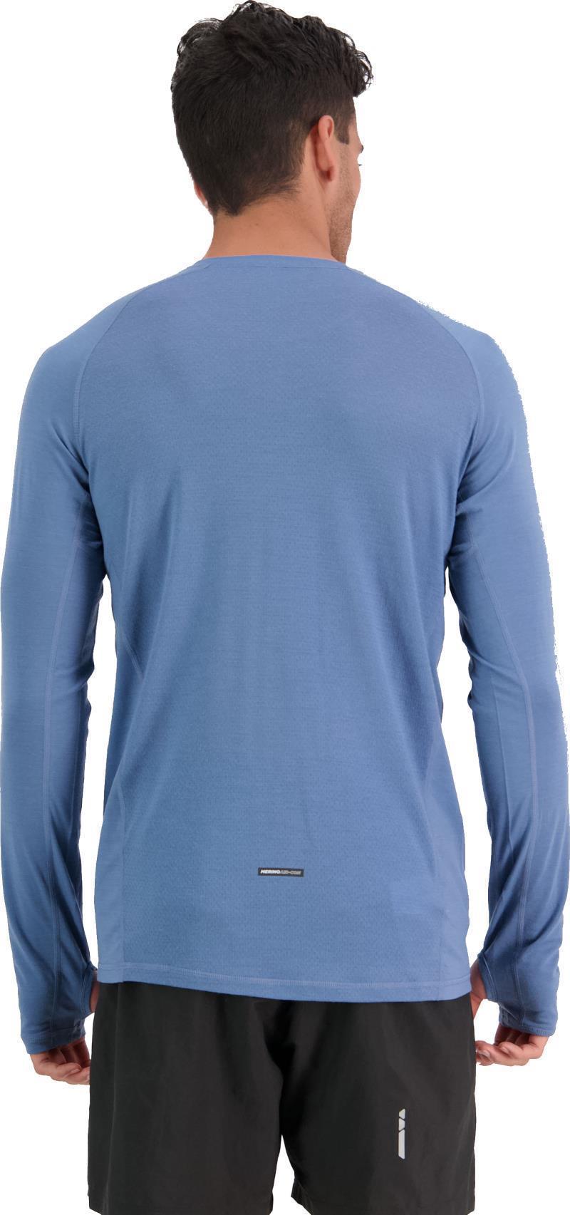 Temple Merino Air-Con LS - Mens - Blue Slate 3