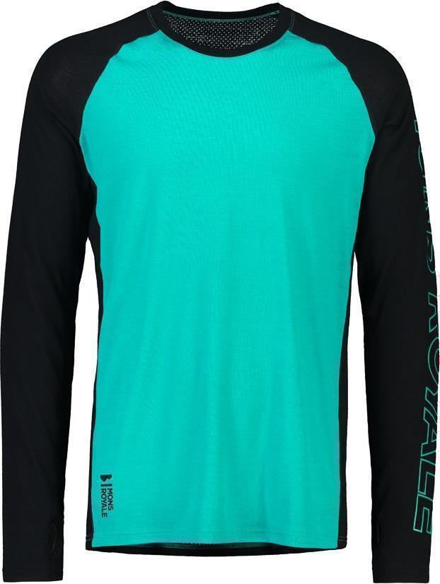 Temple Merino Air-Con LS - Mens - Marina / Black 1