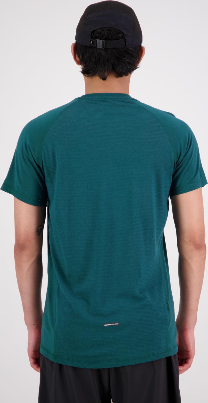 Temple Merino Air-Con SS - Mens - Evergreen 3