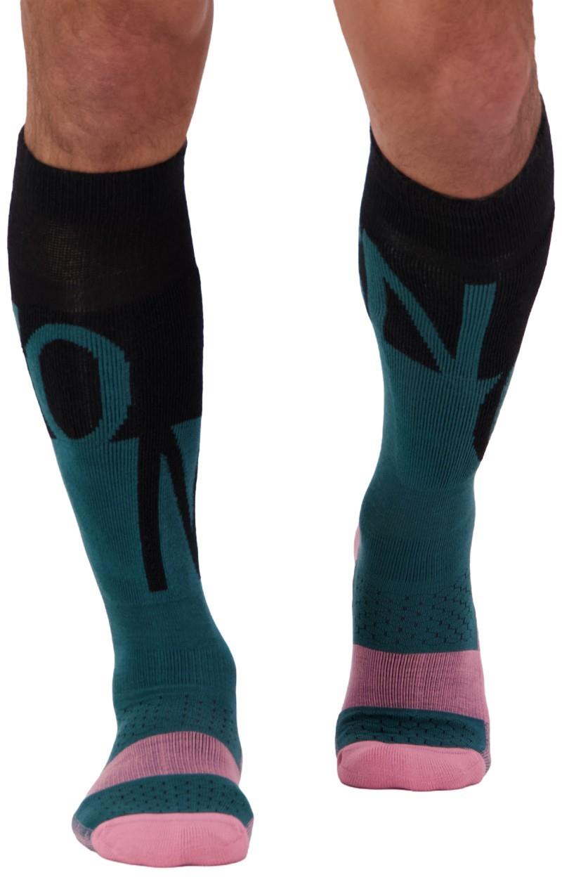 Ultra Cushion Merino Snow Socks - jasper / black 1