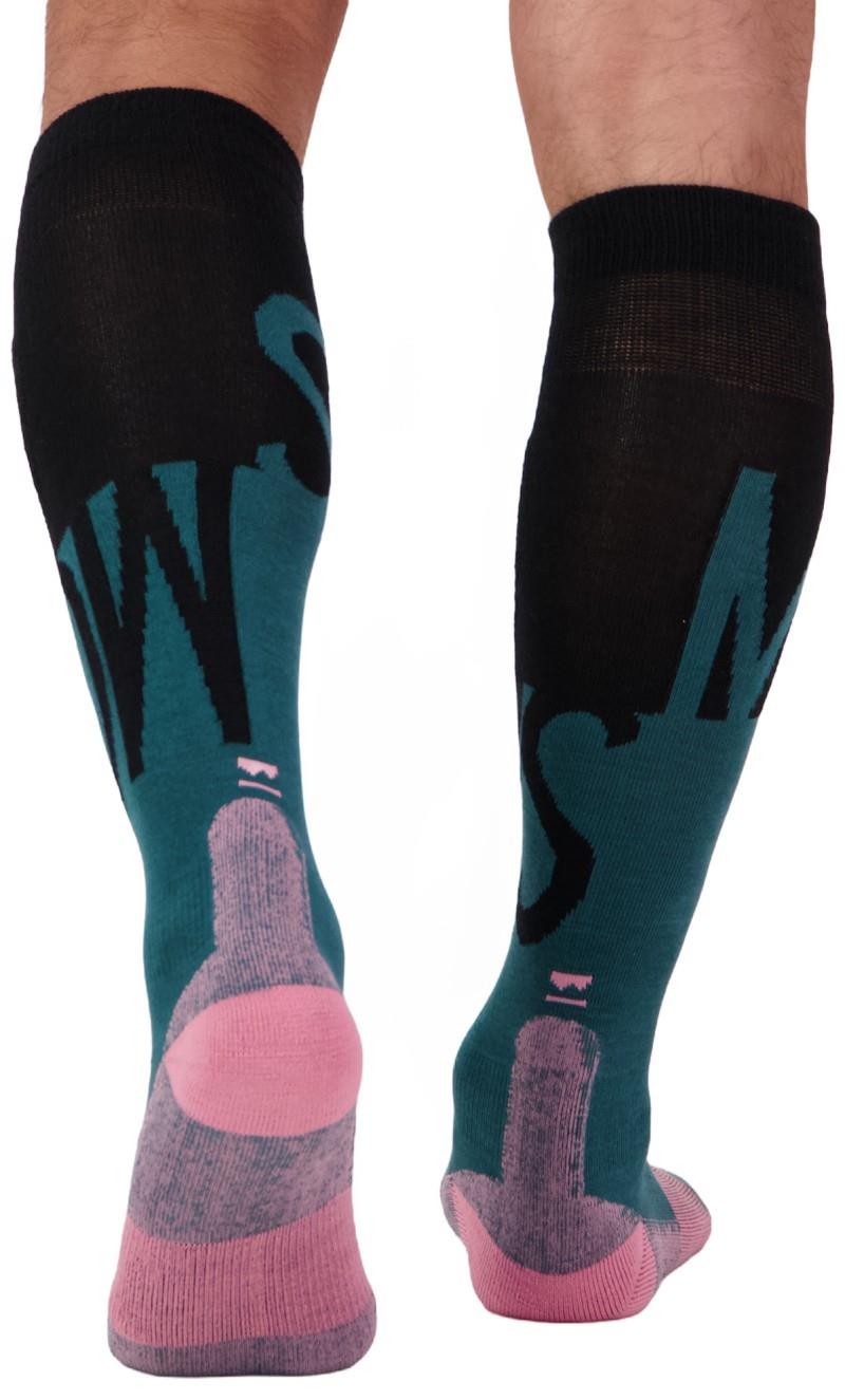 Ultra Cushion Merino Snow Socks - jasper / black 1