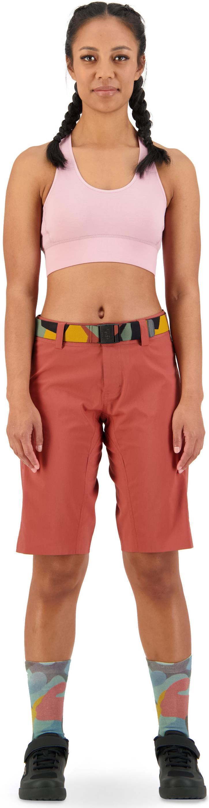 Virage Bike Shorts - Womens - Terracotta 6