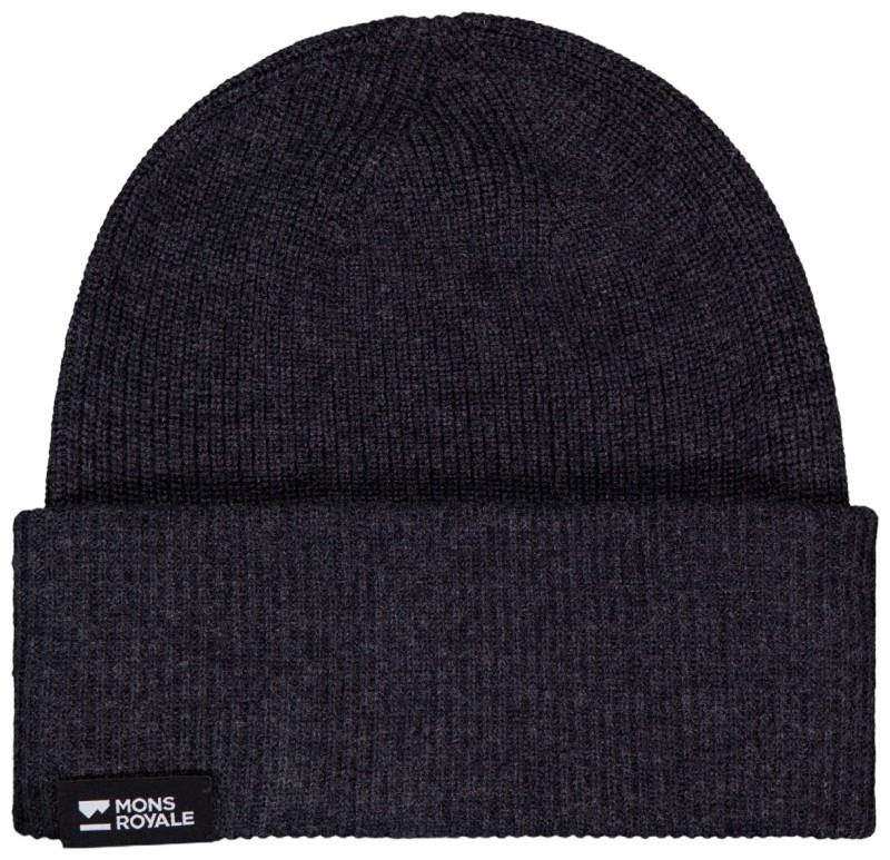 Wanaka Merino Knit Balaclava - deep charcoal 1
