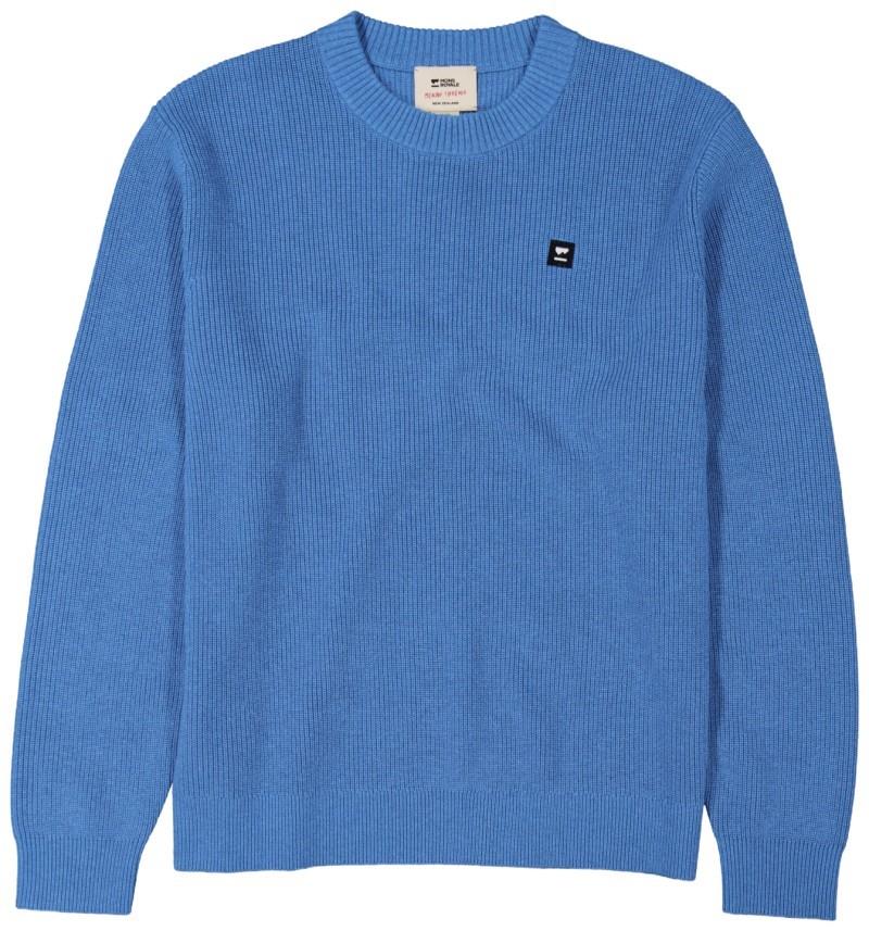 Wanaka Merino Knit Sweater - Mens - ocean 1