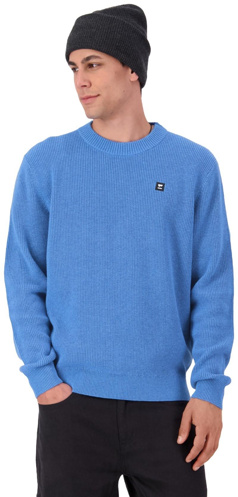 Wanaka Merino Knit Sweater - Mens - ocean 1