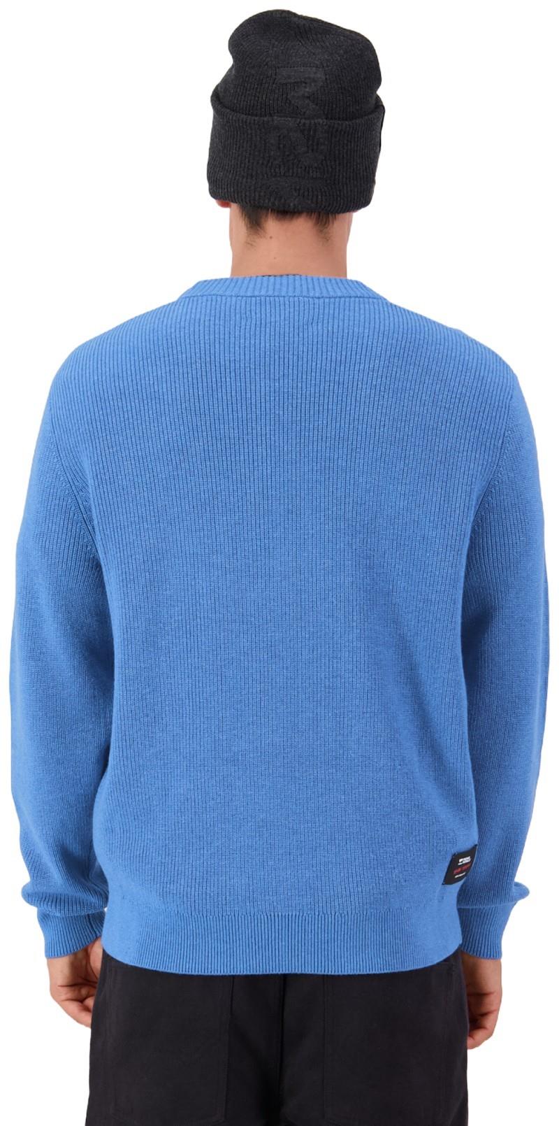 Wanaka Merino Knit Sweater - Mens - ocean 1