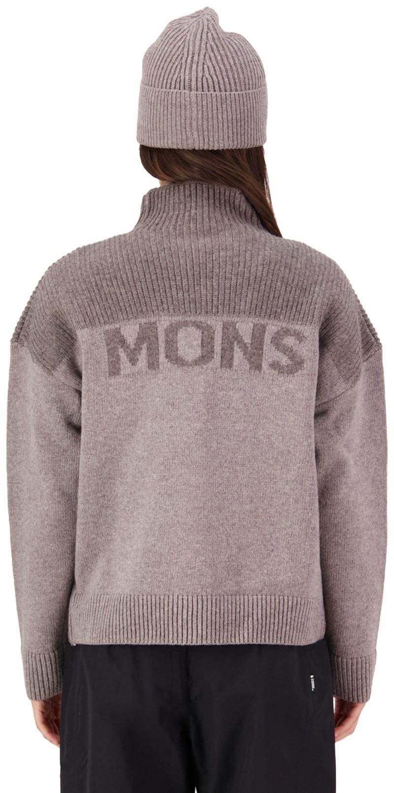 Whistler Merino Knit Sweater - Womens - stone grey 1