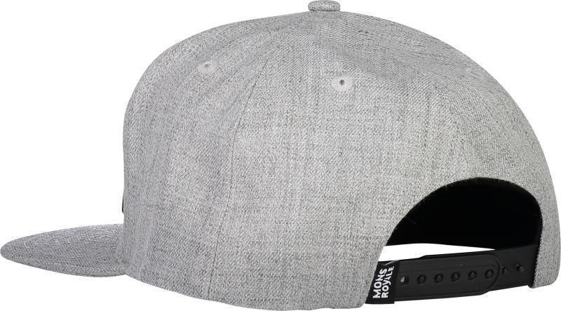Wool Connor Cap - Grey Marl 2