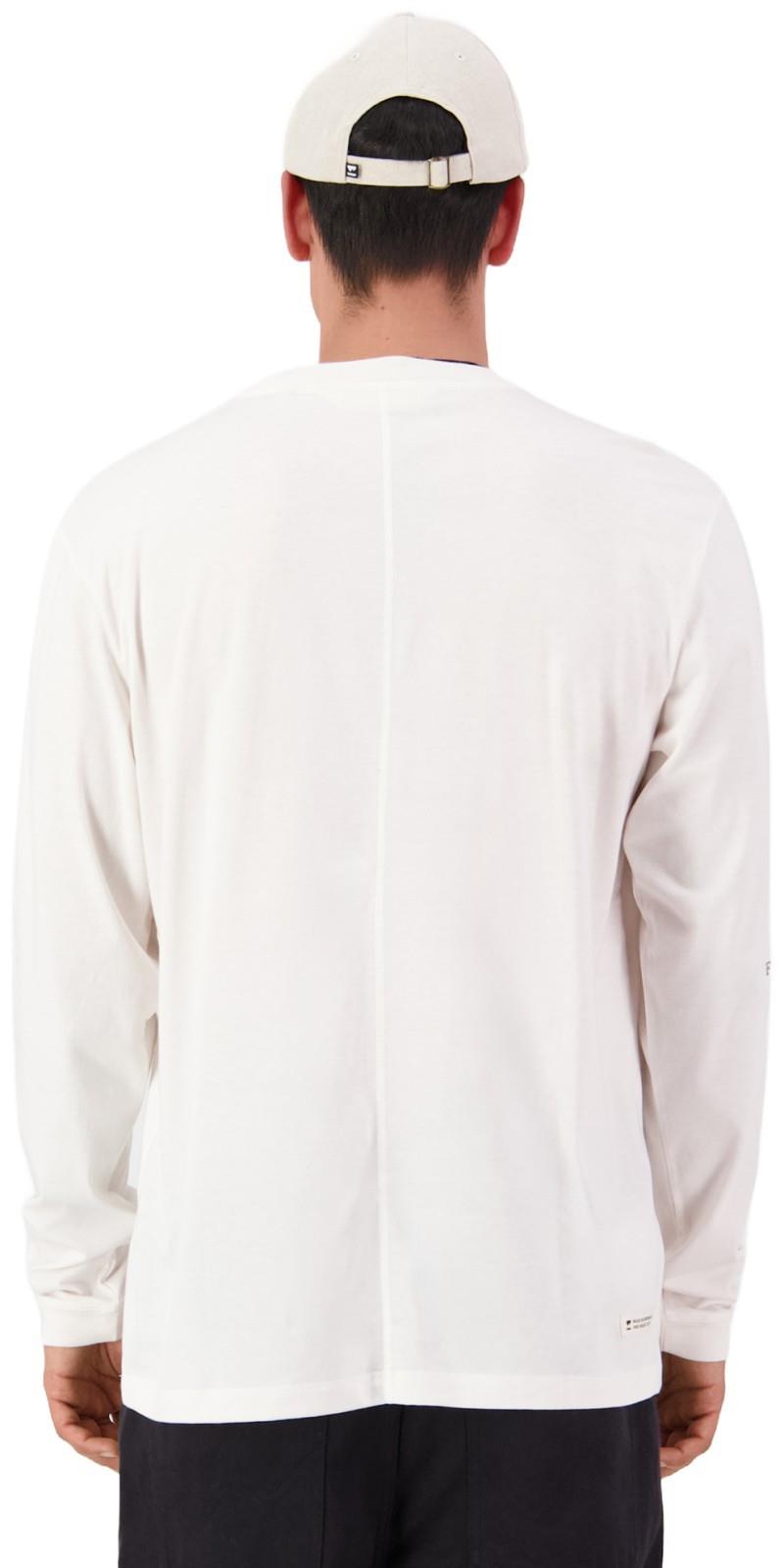 Yonder Merino Organic Cotton LS - Mens - vintage white 1
