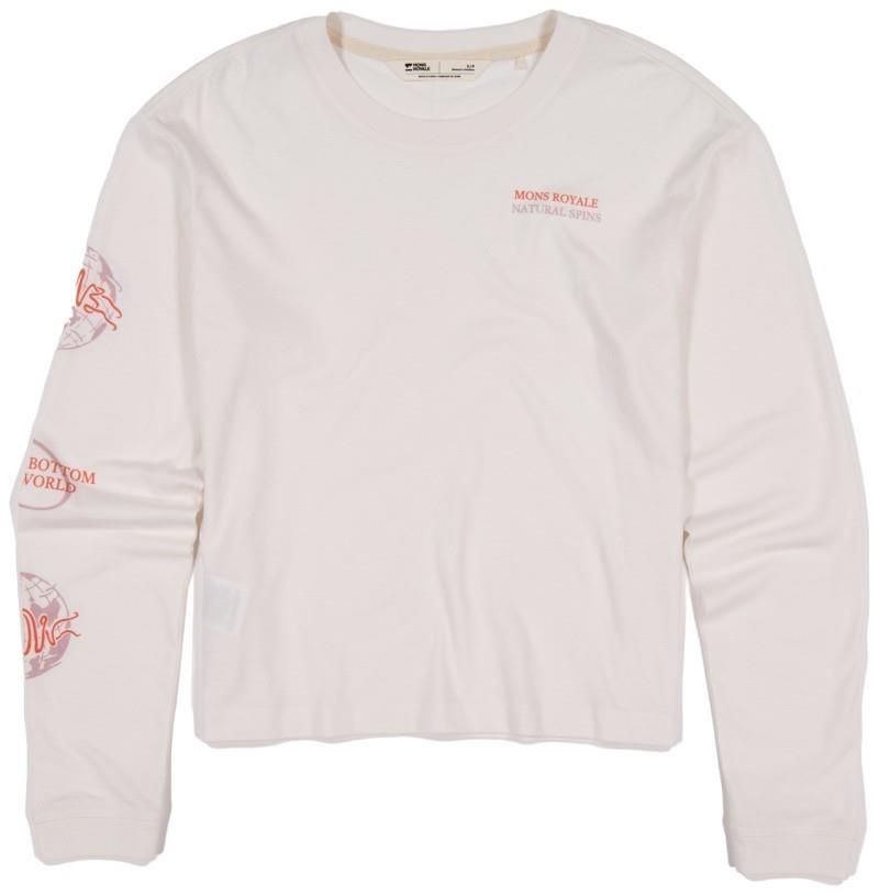 Yonder Merino Organic Cotton LS - Womens - vintage white 1
