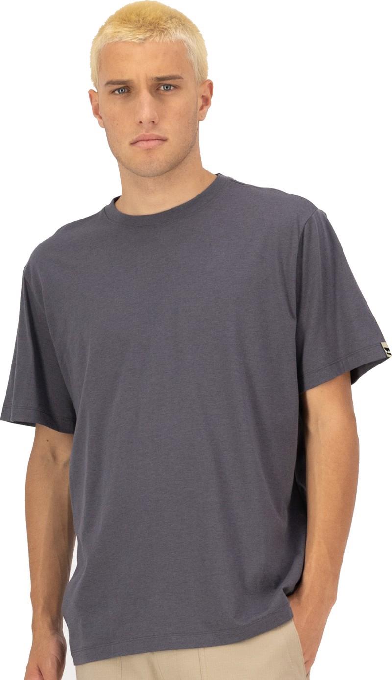 Yonder Merino Organic Cotton SS T-Shirt - Mens - vintage black 1