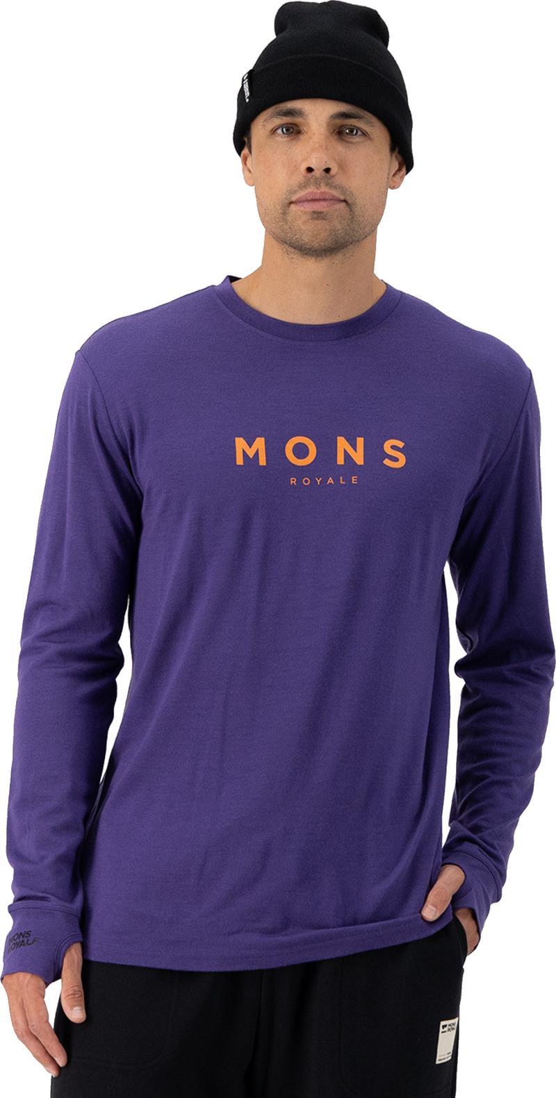 Yotei Classic Merino LS - Mens - violet 1