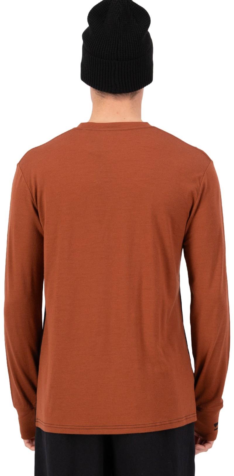 Yotei Merino LS - Mens - sienna / black 1