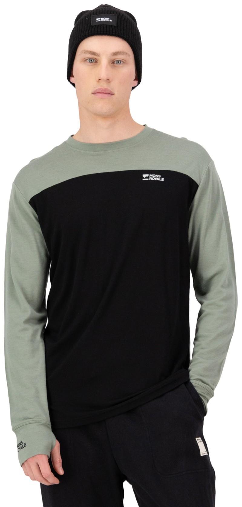 Yotei Merino LS - Mens - willow / black 1