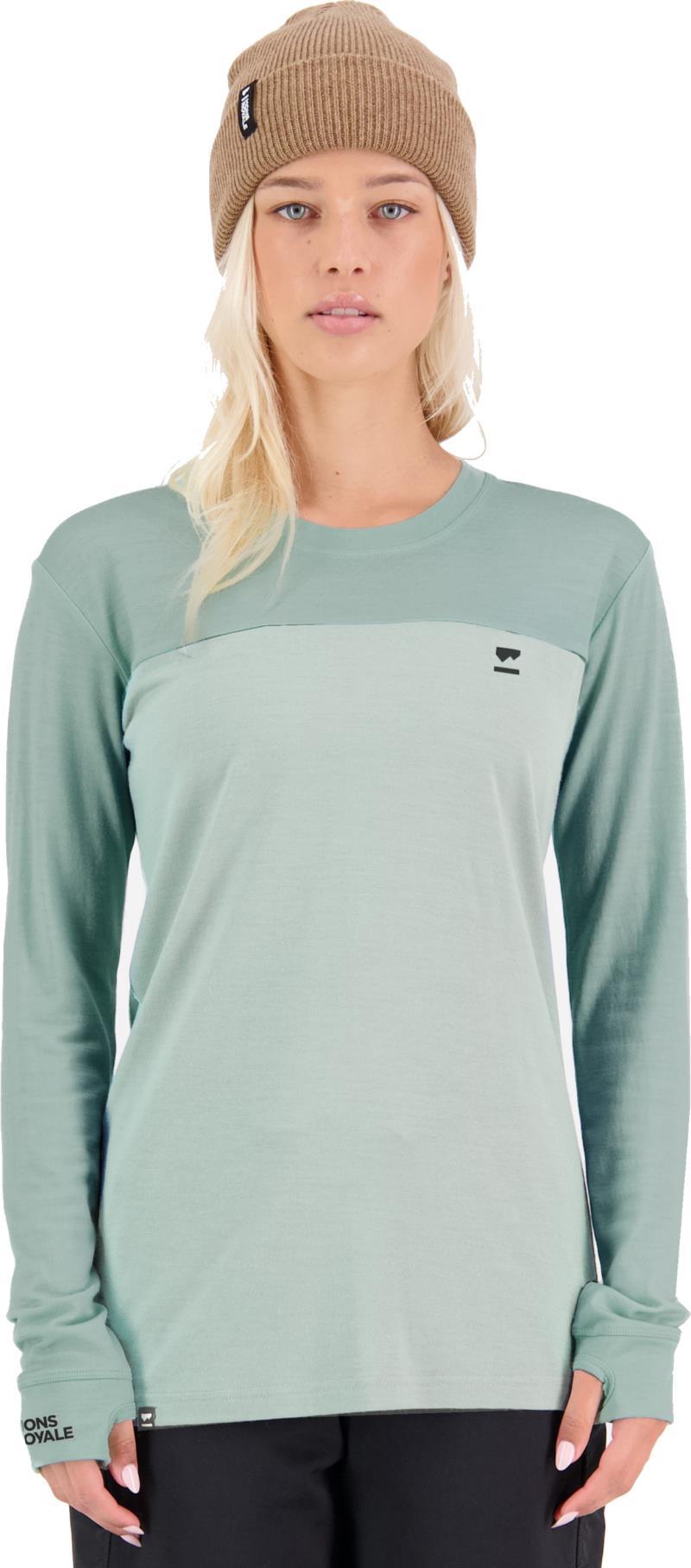 Yotei Merino LS - Womens - glacier / dew 1