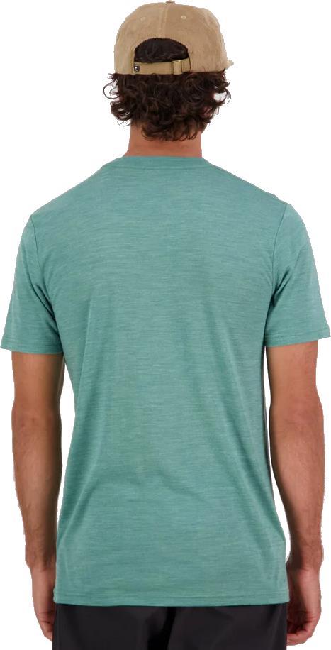 Zephyr Merino Cool SS - MONS - Mens - Smokey Green 3