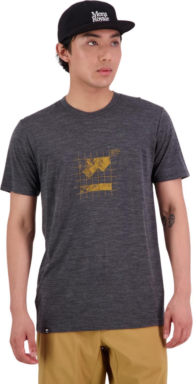 Zephyr Merino Cool SS - Mountain - Mens - Smoke 2