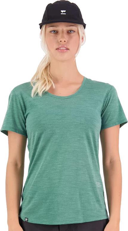 Zephyr Merino Cool SS - Womens - Smokey Green 2