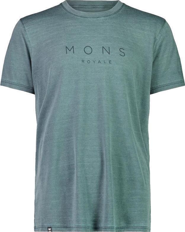 Zephyr Merino Cool T-Shirt - MONS - Mens - burnt sage 1