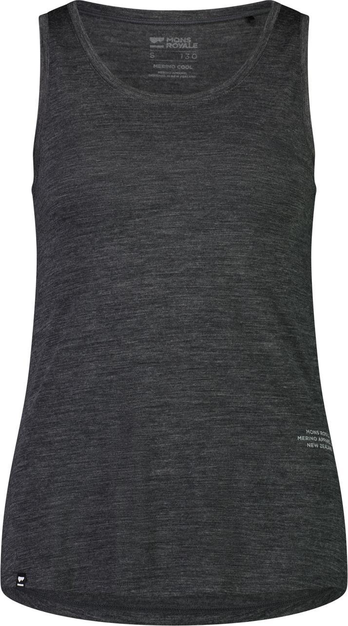 Zephyr Merino Cool Tank - Womens - Smoke 1