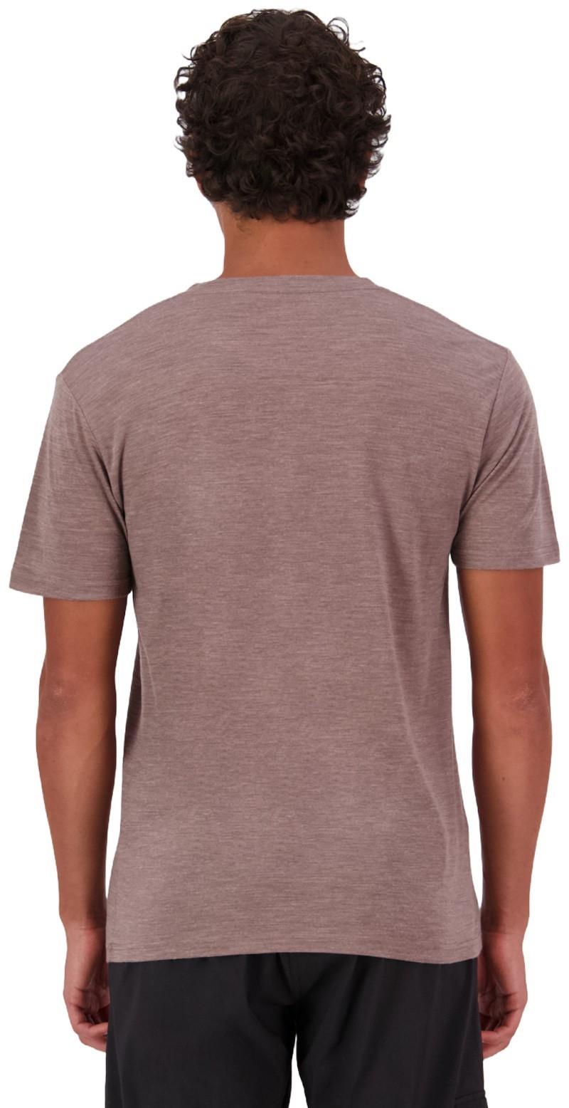Zephyr Merino Tencel T-Shirt - MR Globe - Mens - chestnut 1