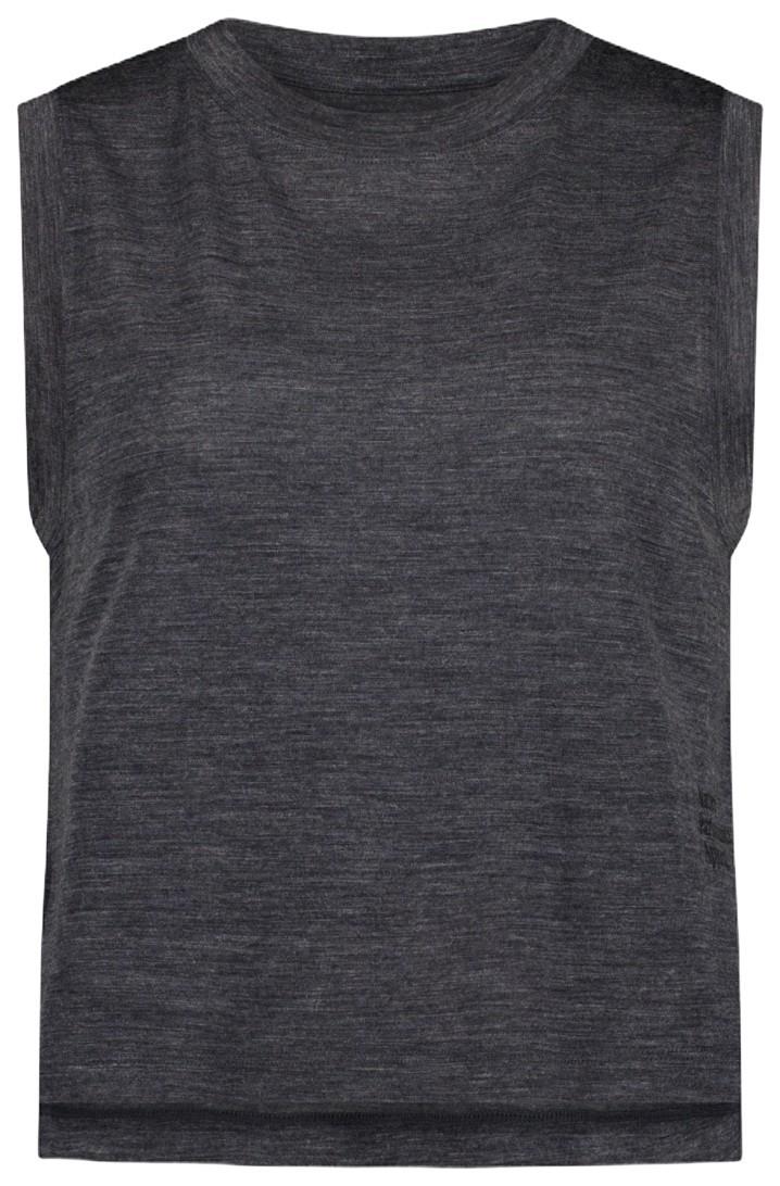 Zephyr Merino Tencel Tank - Womens - smoke 1