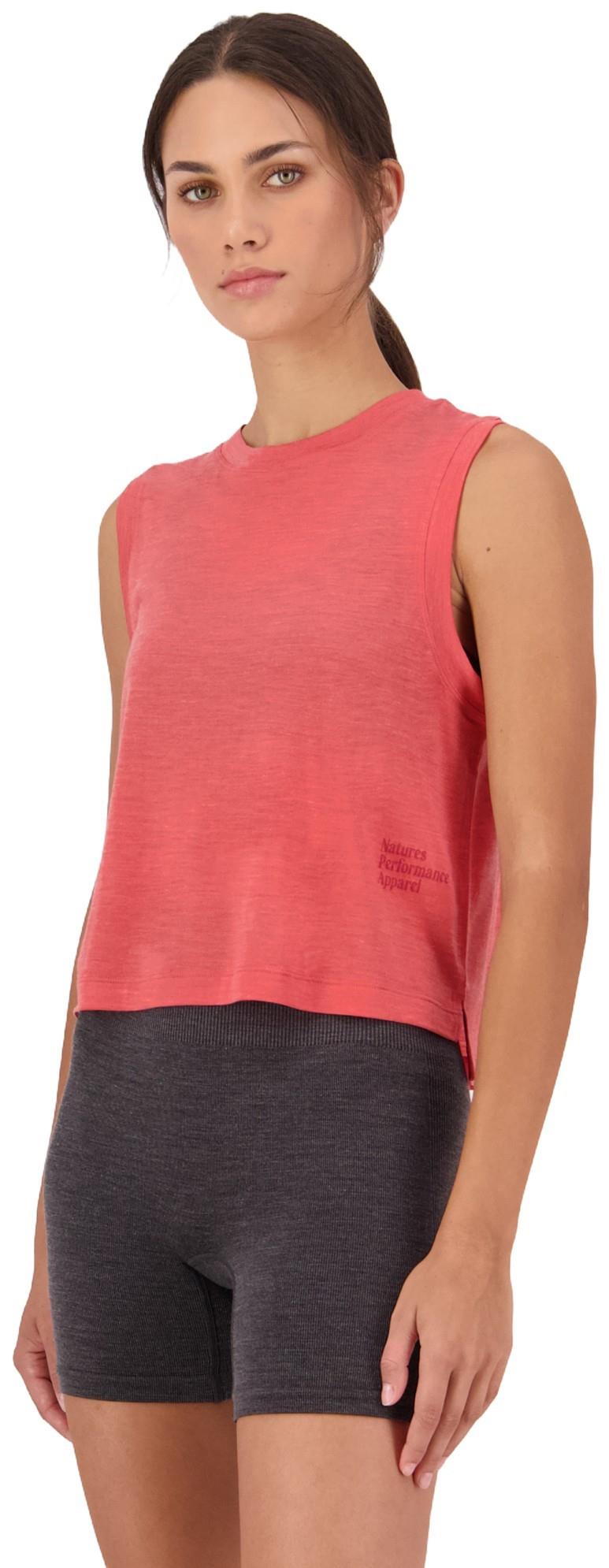 Zephyr Merino Tencel Tank - Womens - watermelon 1