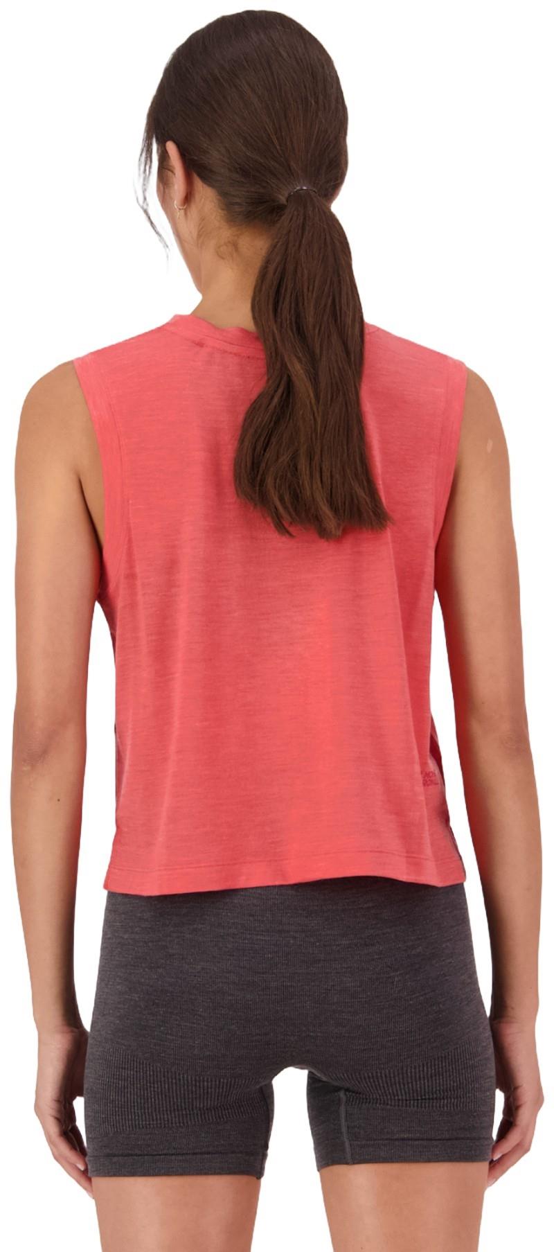 Zephyr Merino Tencel Tank - Womens - watermelon 1