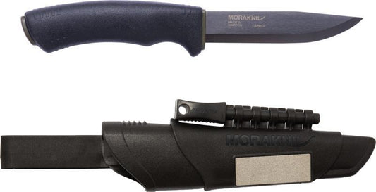 Bushcraft Survival Knife (C) - Blister - Black 1