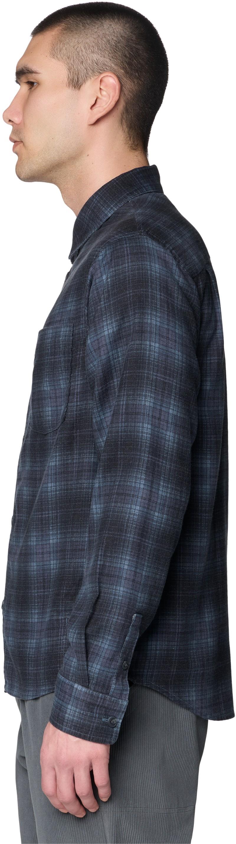 A-Side LS Shirt - Mens - astral blue richmond plaid 1