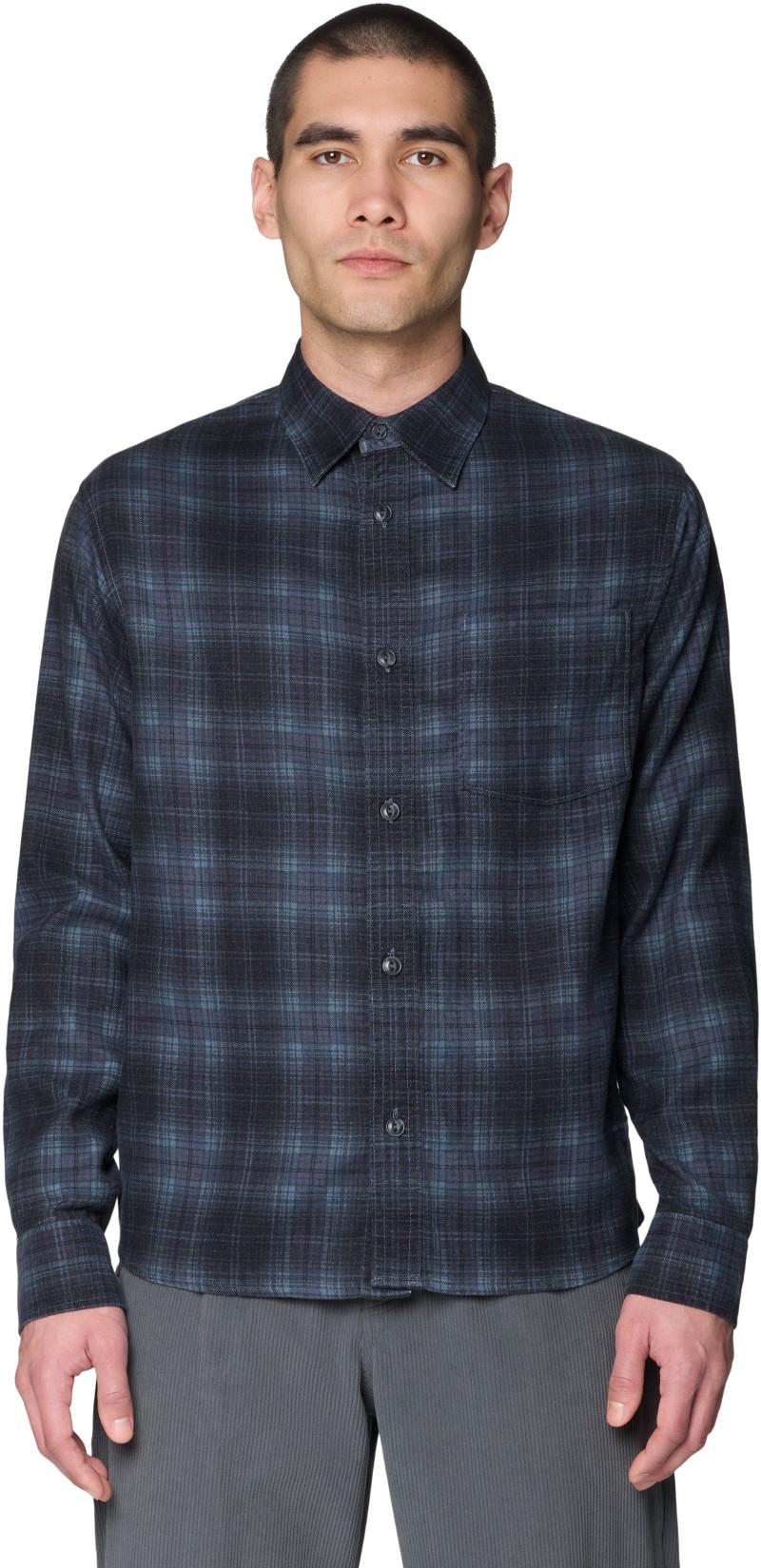 A-Side LS Shirt - Mens - astral blue richmond plaid 1