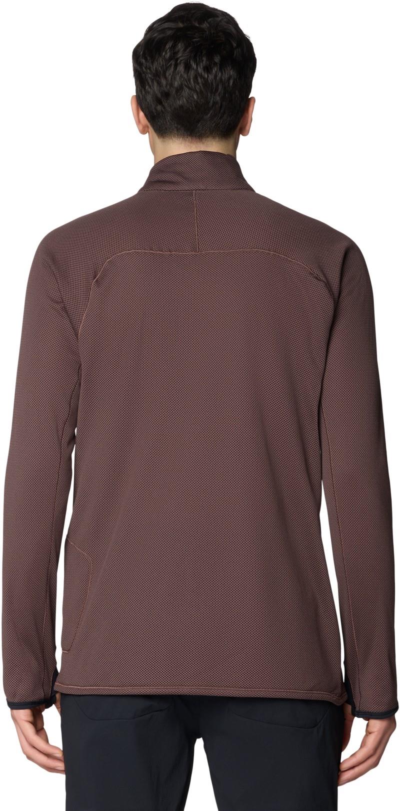 AirMesh Half Zip - Mens - carob 1