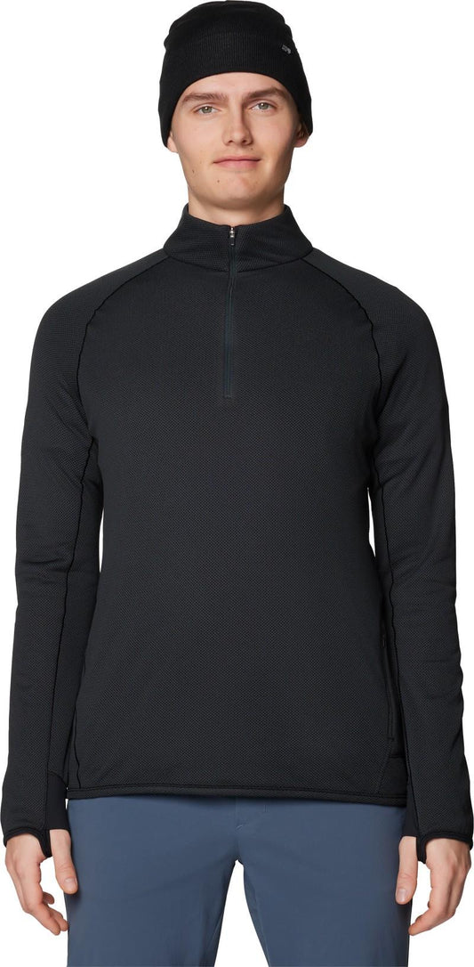 AirMesh Half Zip - Mens - dark storm 1