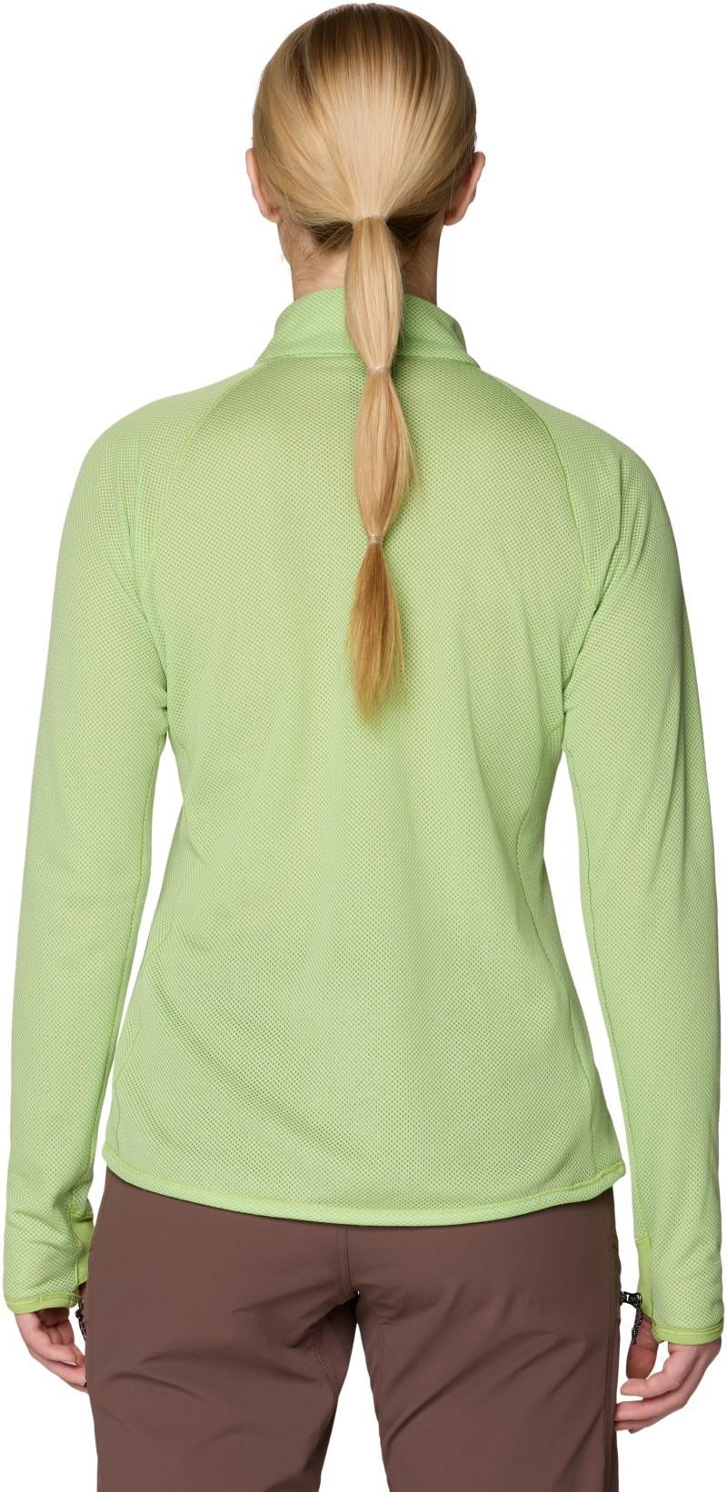 AirMesh Half Zip - Womens - bright lichen 1
