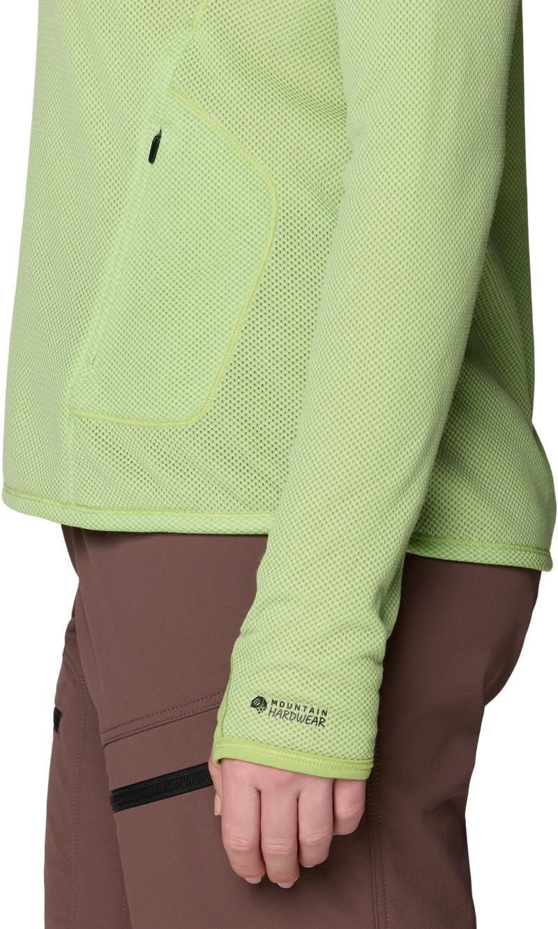 AirMesh Half Zip - Womens - bright lichen 1