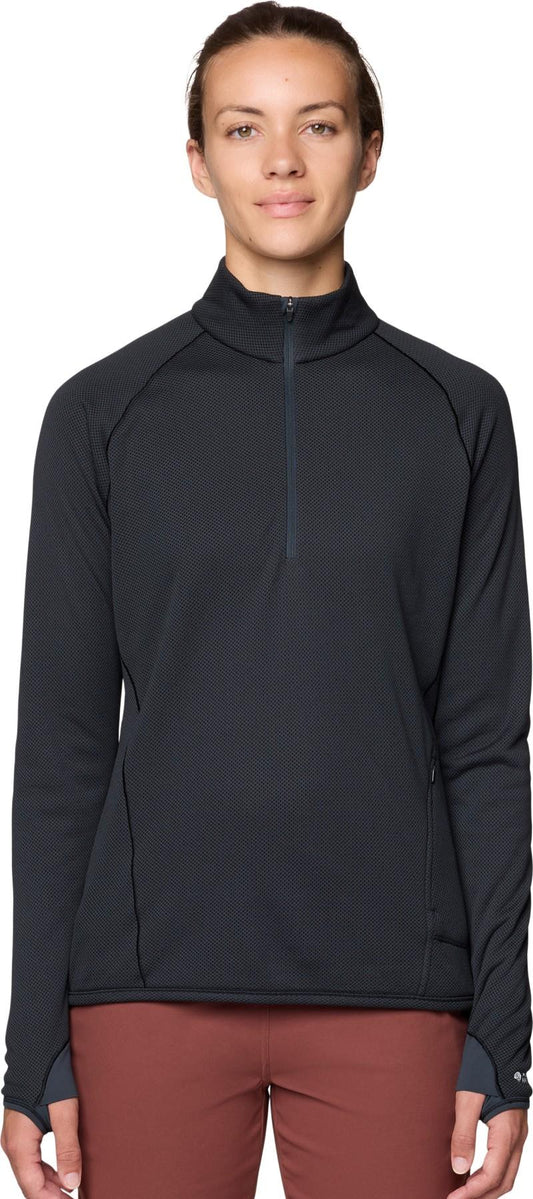 AirMesh Half Zip - Womens - dark storm 1