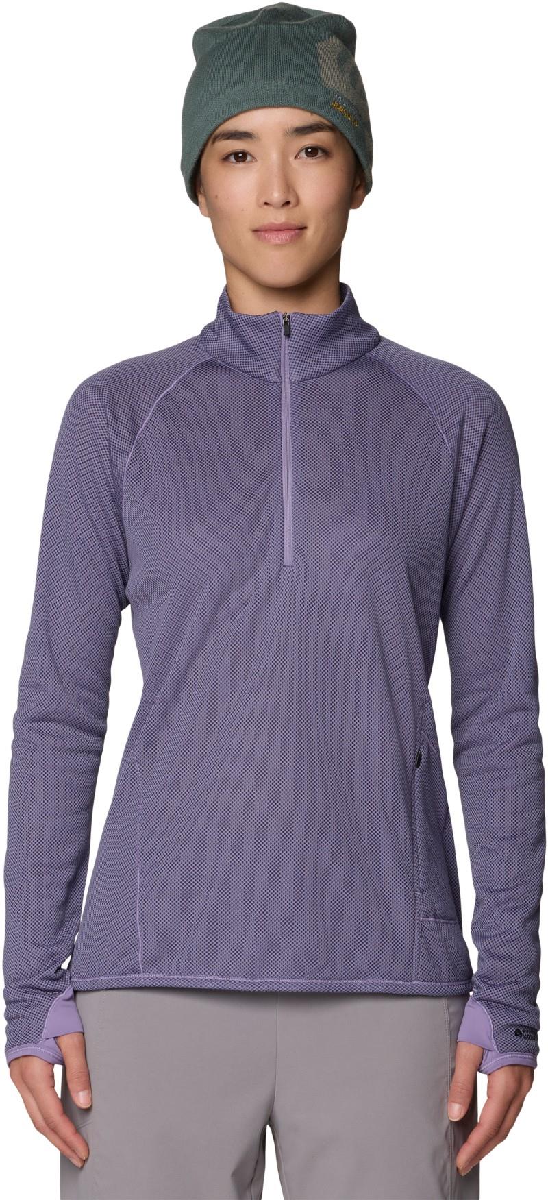 AirMesh Half Zip - Womens - violet stone 1