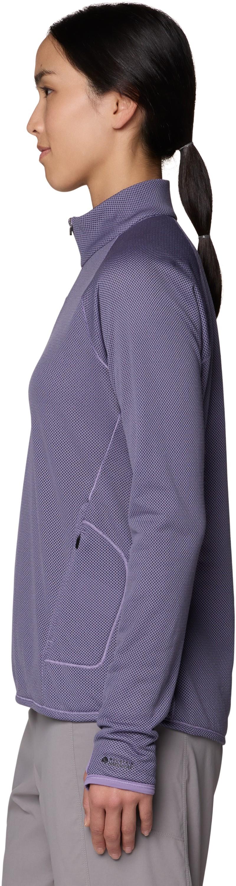 AirMesh Half Zip - Womens - violet stone 1