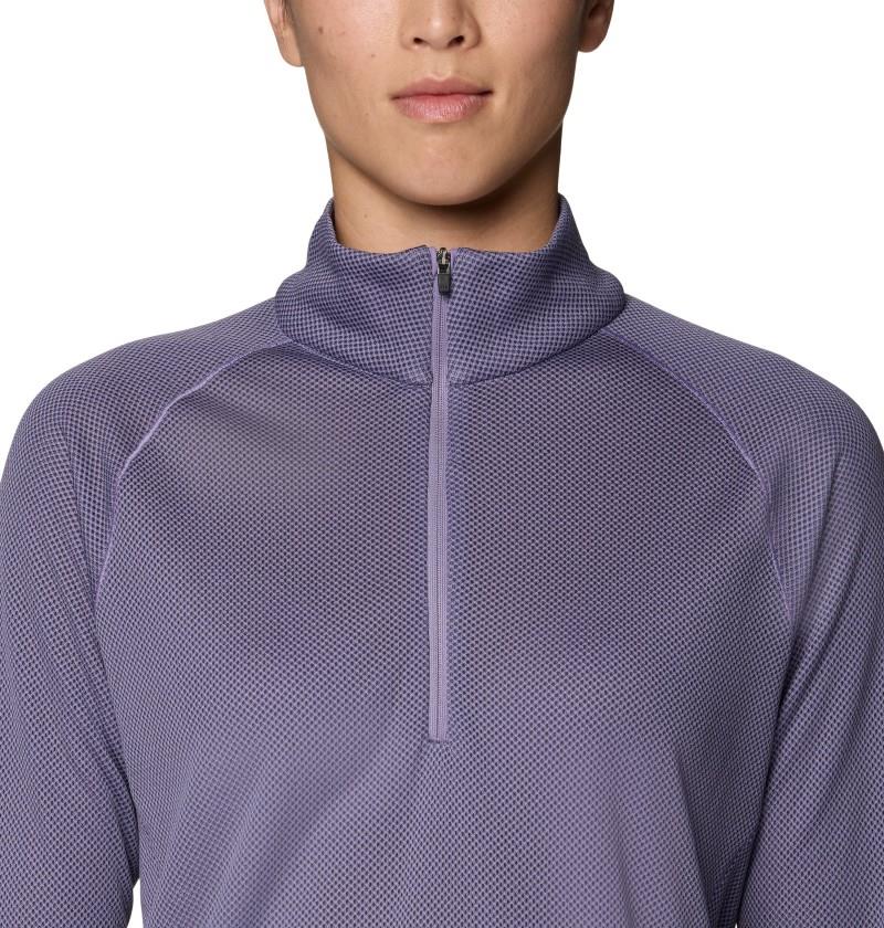 AirMesh Half Zip - Womens - violet stone 1