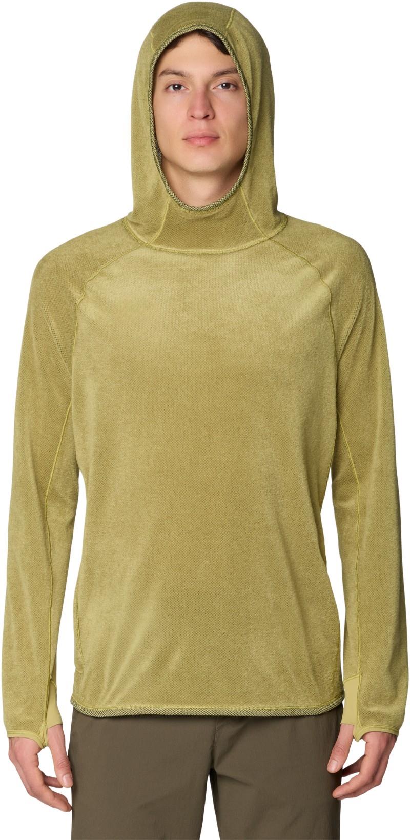 AirMesh LS Hoody - Mens - forest moss 1