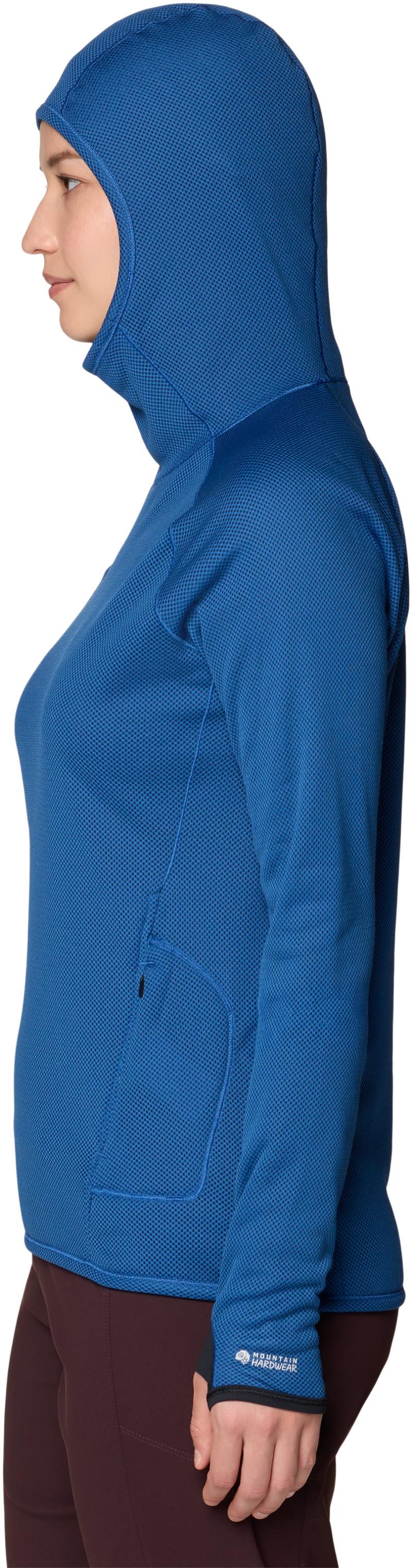 AirMesh LS Hoody - Womens - berry blue 1
