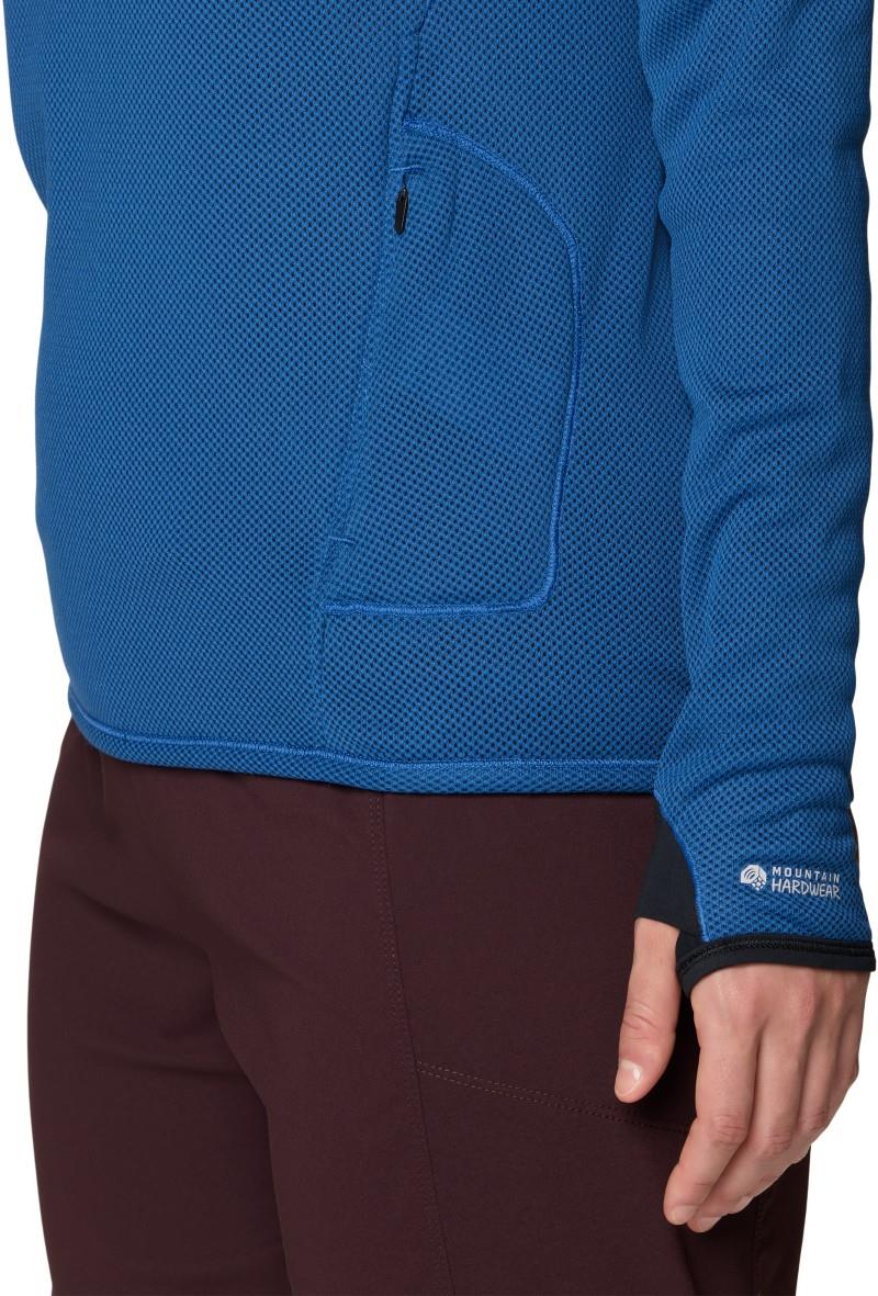 AirMesh LS Hoody - Womens - berry blue 1