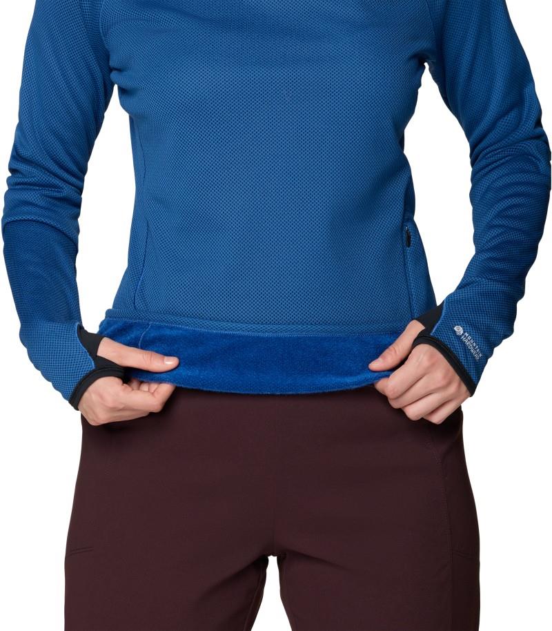 AirMesh LS Hoody - Womens - berry blue 1