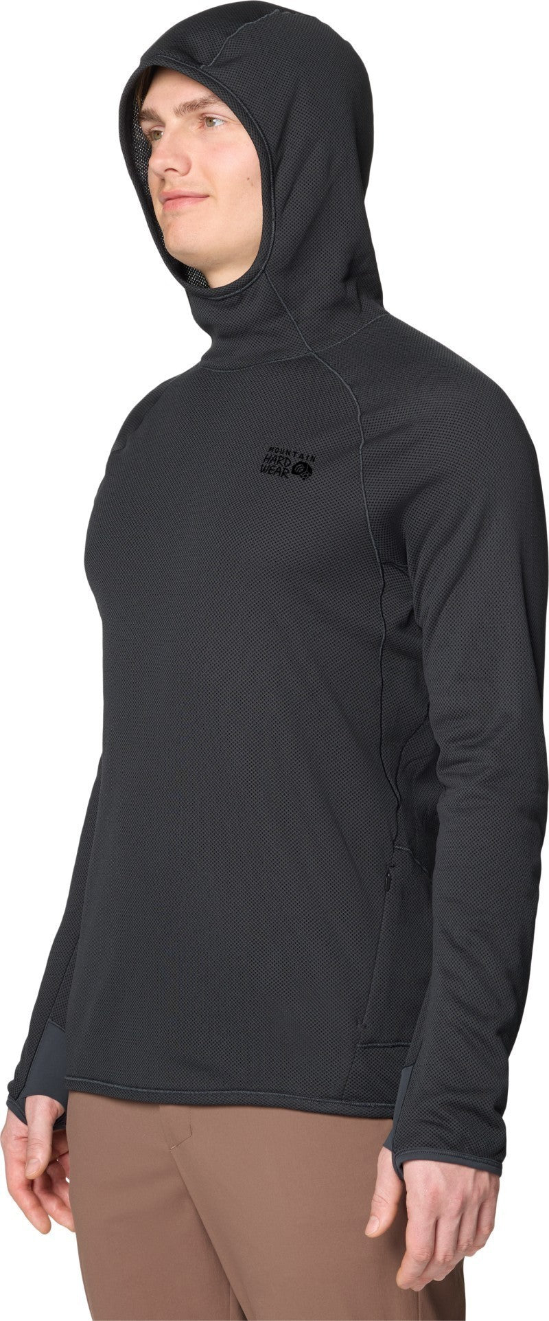 Airmesh LS Hoody - Mens - dark storm 1