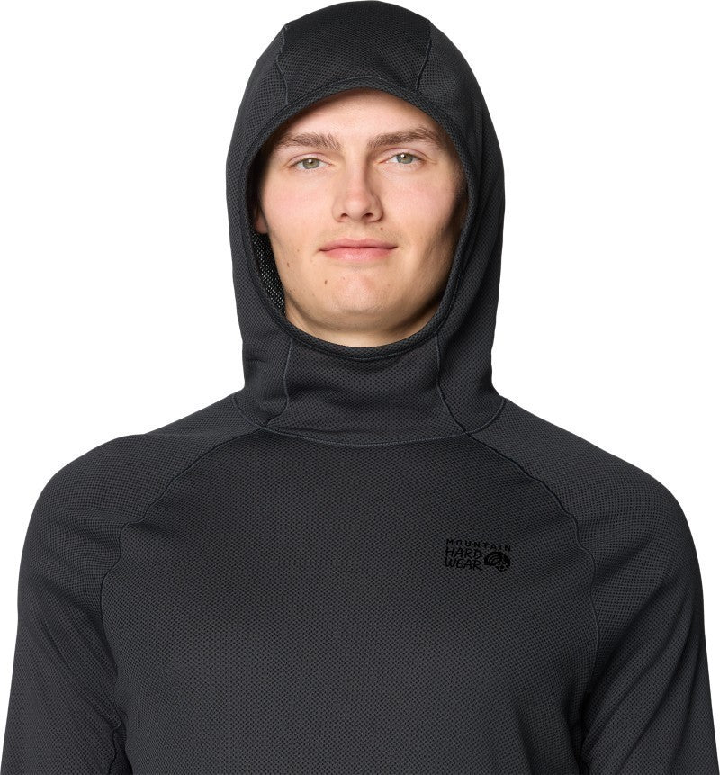 Airmesh LS Hoody - Mens - dark storm 1