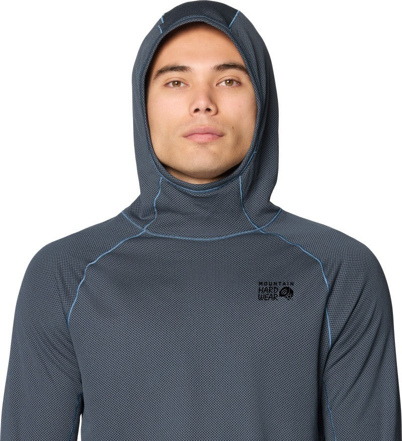 Airmesh LS Hoody - Mens - moon blue 1