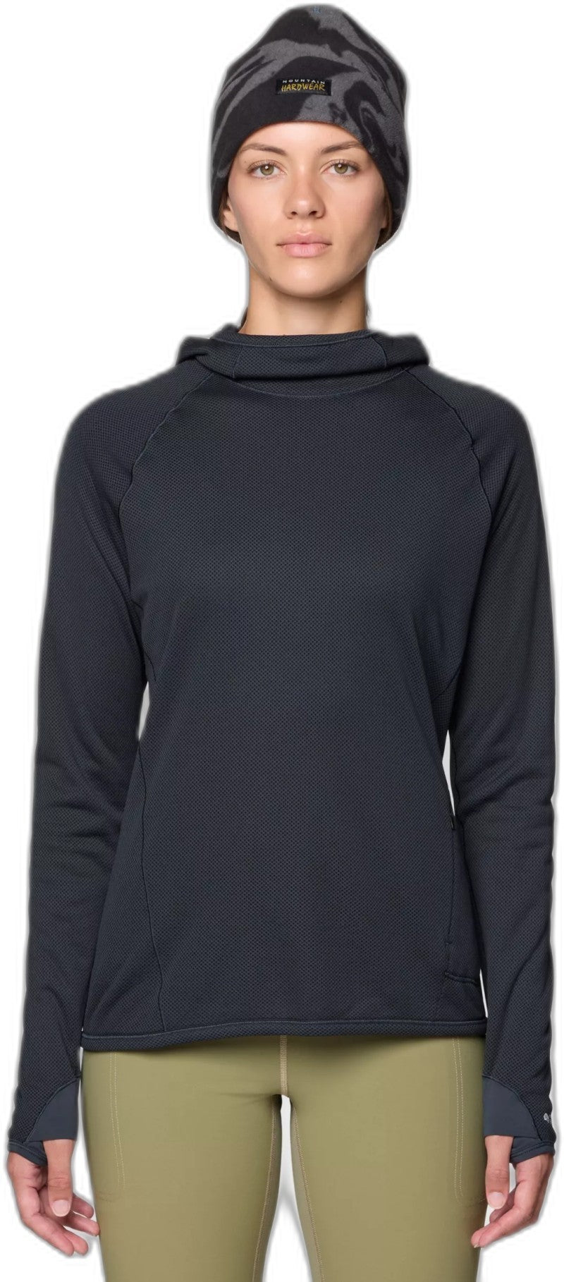 Airmesh LS Hoody - Womens - dark storm 1