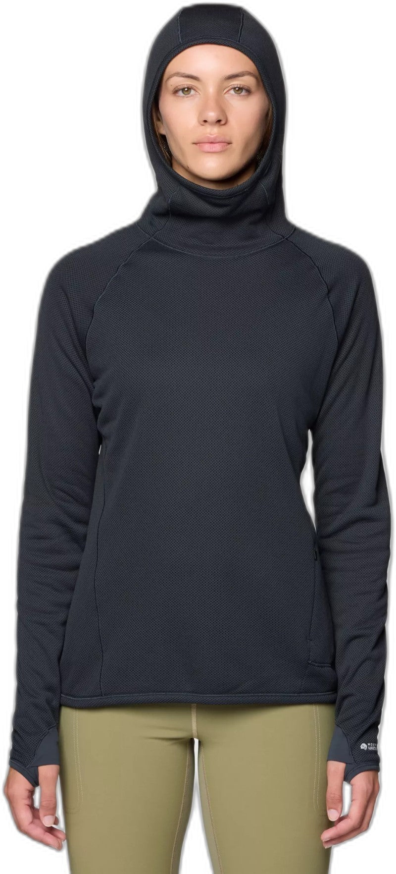 Airmesh LS Hoody - Womens - dark storm 1